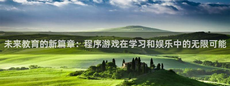 南宫28娱乐：未来教育的新篇章：程序游戏在学习和娱乐中的无限